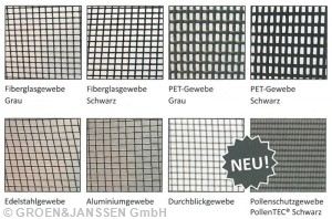 Insektenschutz - Gewebearten der Schattenmacher aus Osterholz-Scharmbeck bei Bremen