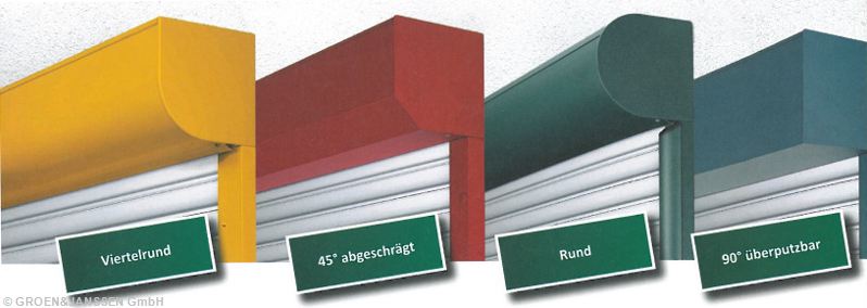 Rollladen-Systeme-Vorbaukasten-Varianten der Schattenmacher aus Osterholz-Scharmbeck bei Bremen